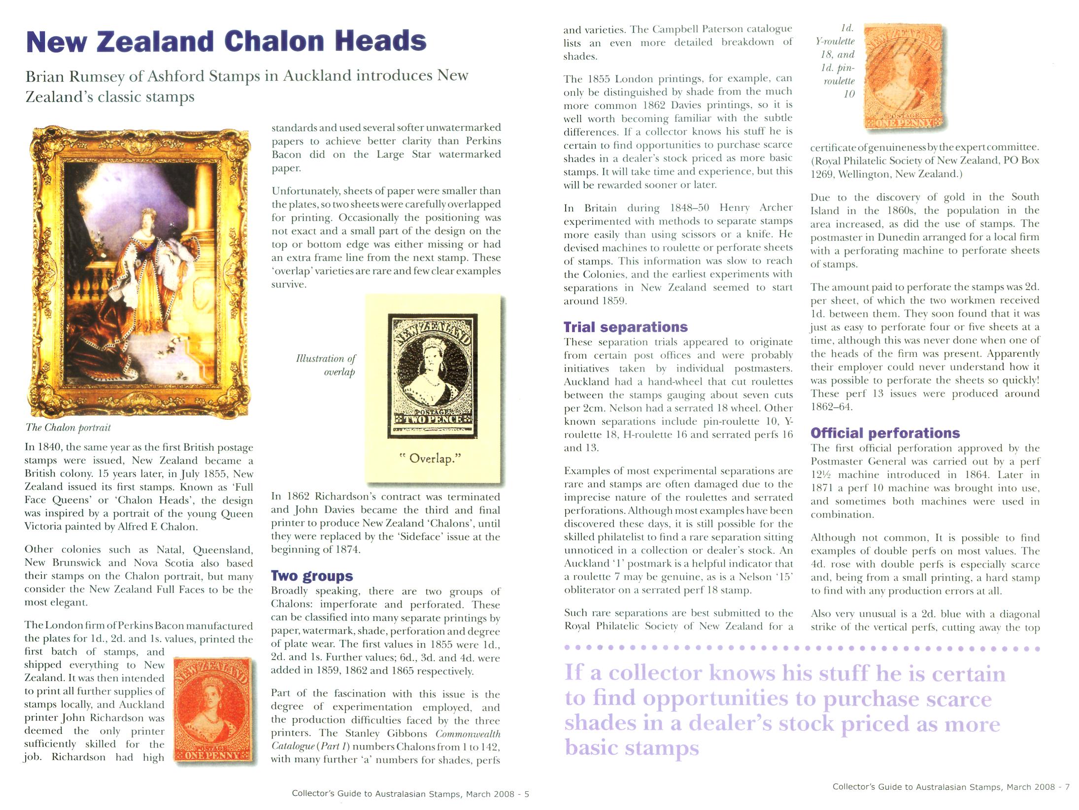 New Zealand Chalons pages 1-2